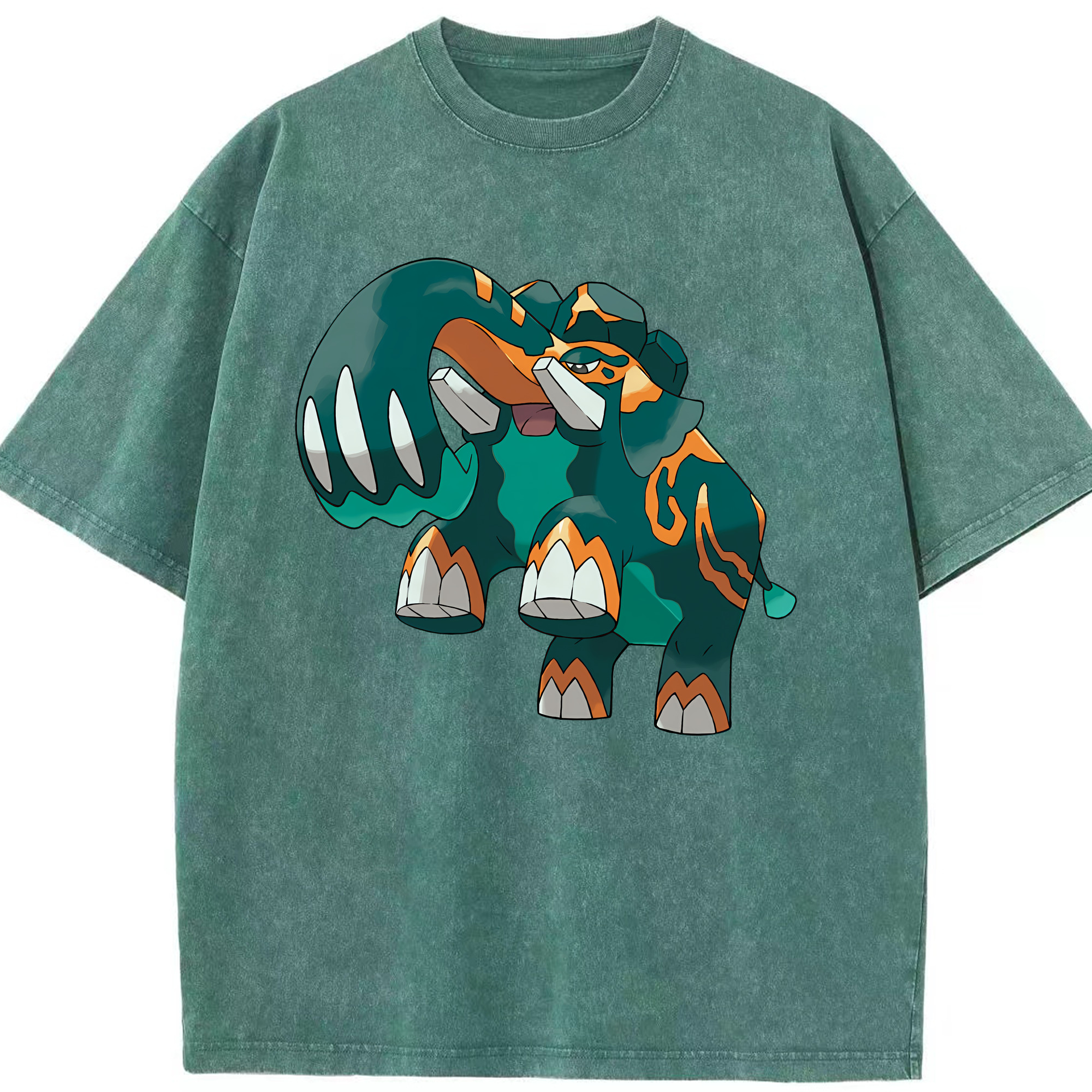 （画像用） ポケットモンスター Pokémon 綿100% ヴィンテージ風 半袖Tシャツ（フロントプリント）